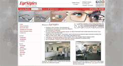 Desktop Screenshot of eyestyles.com